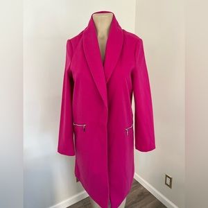 Joie Coat Bright Pink Color Size Small
